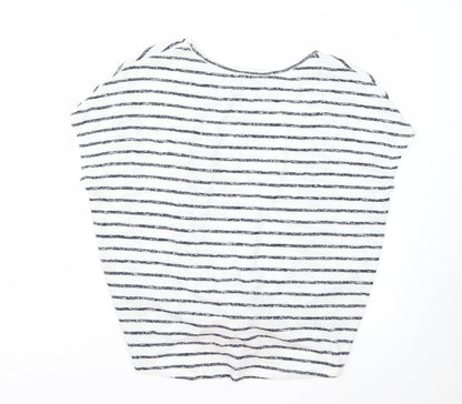 Womens UK Size S New Look White Pullover Jumper