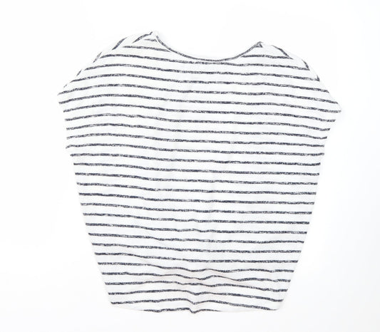 Womens UK Size S New Look White Pullover Jumper
