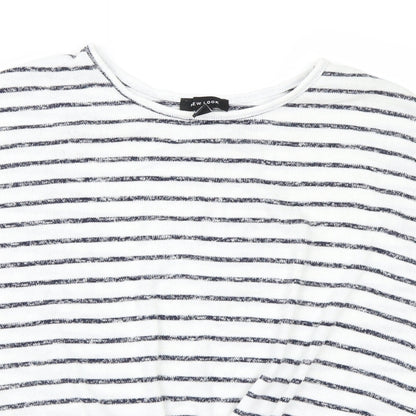 Womens UK Size S New Look White Pullover Jumper