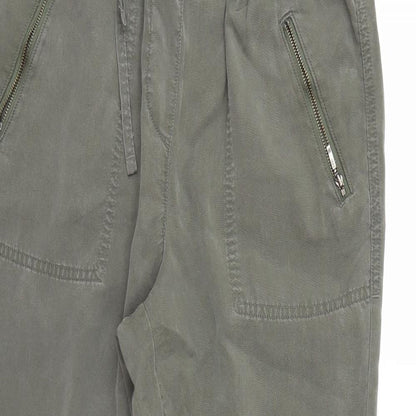 Womens UK Size 34 M&S Regular Fit Capri Green Trousers
