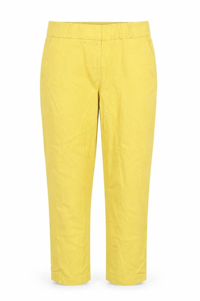 Womens UK Size 8 NEXT Regular Fit  Yellow Trousers