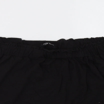 Womens UK Size 14 Select Black Basic Blouse