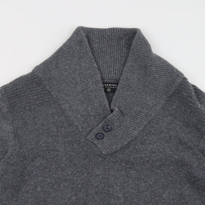 RESERVED Mens Grey   Pullover Sweatshirt Size M