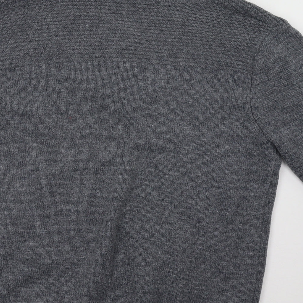 RESERVED Mens Grey   Pullover Sweatshirt Size M
