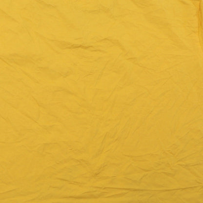 Womens UK Size M Pull&Bear Yellow Basic T-Shirt