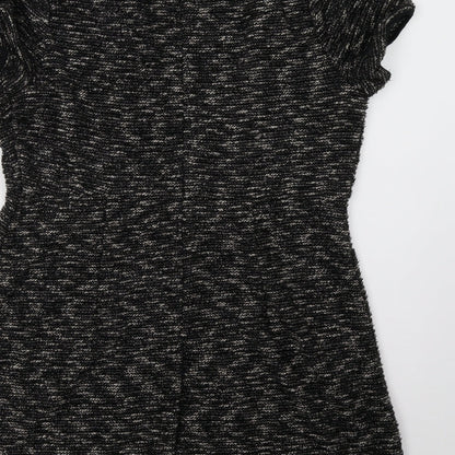 Dorothy Perkins Womens Black   A-Line  Size 14