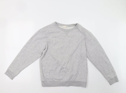 H&M Girls Grey   Pullover Sweatshirt Size 13 Years