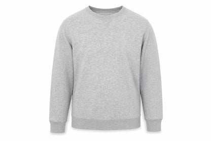 Front view of H&M girls’ grey pullover sweatshirt, size 13, years