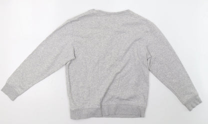 H&M Girls Grey   Pullover Sweatshirt Size 13 Years