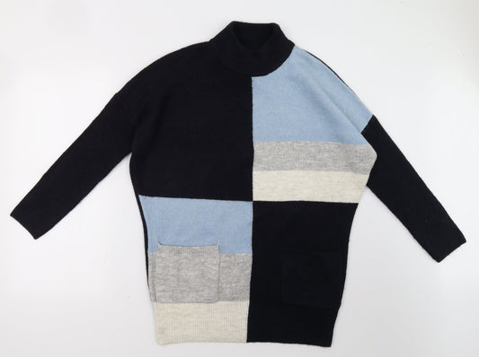 Mens UK Size S Marks and Spencer Blue Pullover Sweatshirt