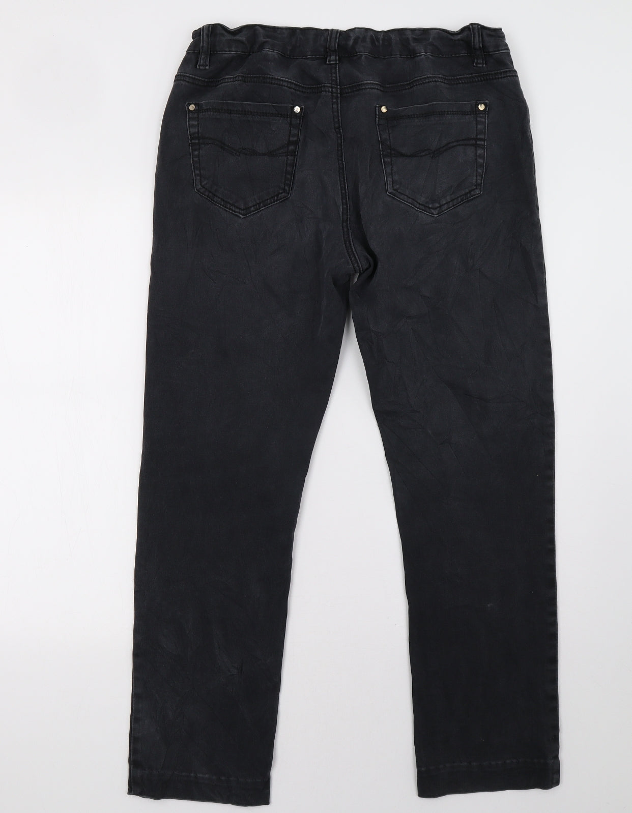 youse Womens Black   Straight Jeans Size 34 L30 in