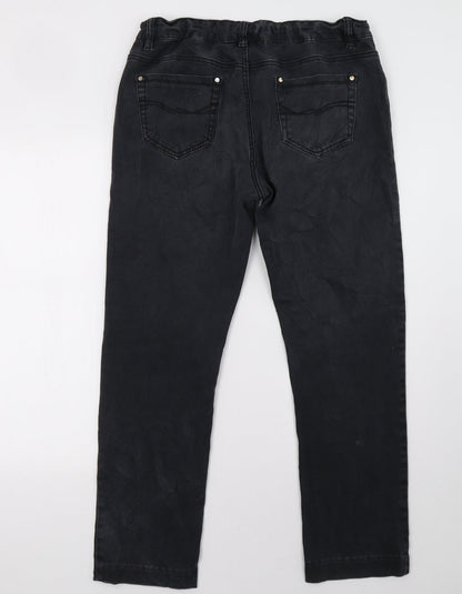 youse Womens Black   Straight Jeans Size 34 L30 in