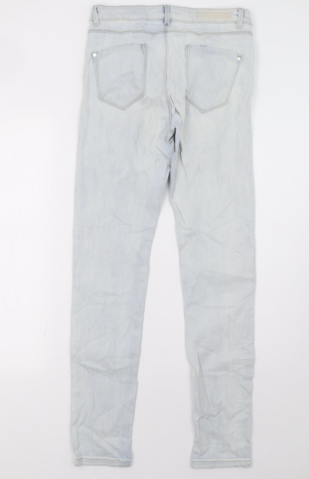 montego Womens Blue  Denim Skinny Jeans Size 10 L32 in
