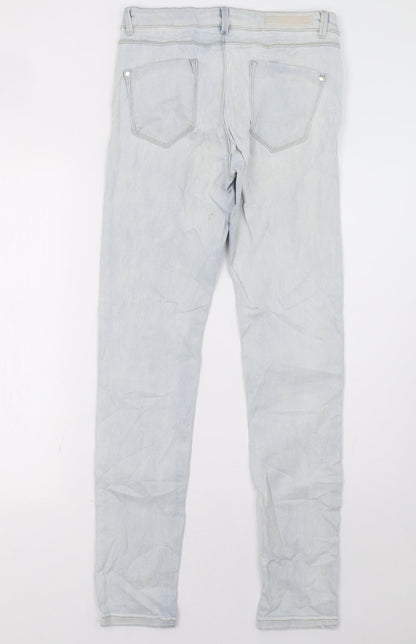 montego Womens Blue  Denim Skinny Jeans Size 10 L32 in