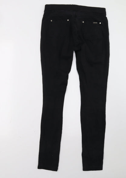 miss christy Womens Black   Skinny Jeans Size 10 L31 in