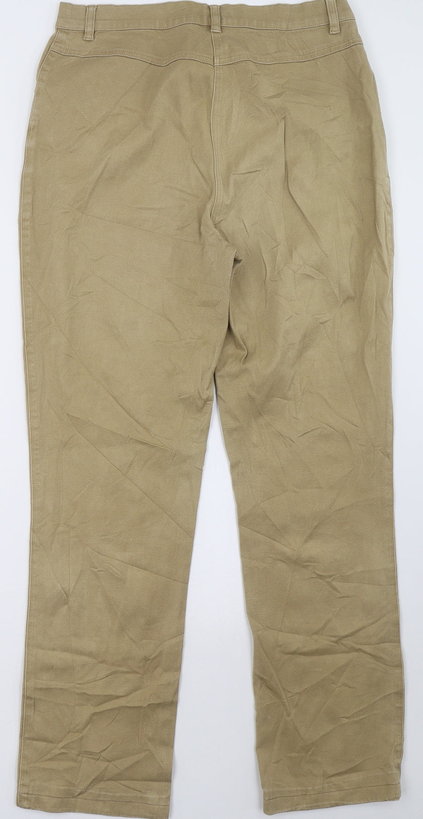 michele boyard Womens Beige   Trousers  Size 12 L33 in