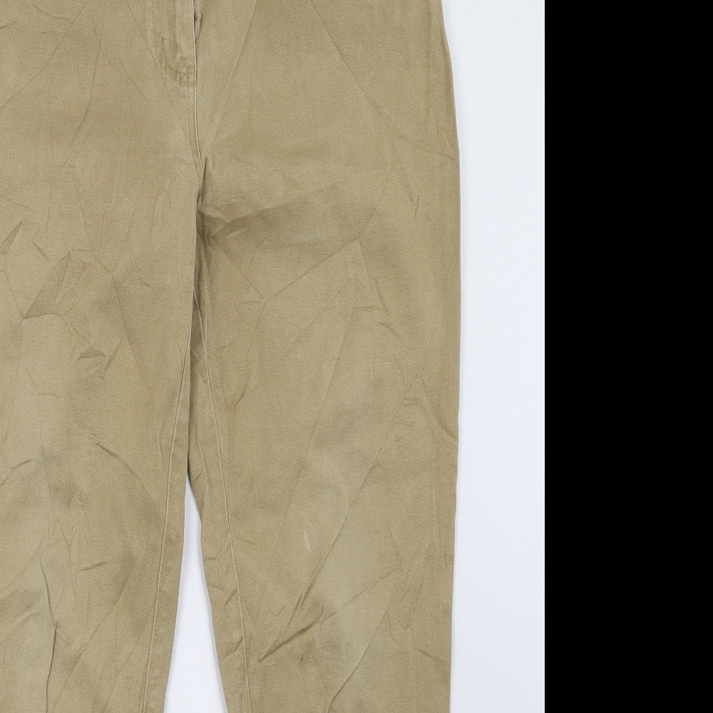 michele boyard Womens Beige   Trousers  Size 12 L33 in