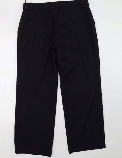 Womens UK Size 16 NEXT Regular Fit  Blue Trousers