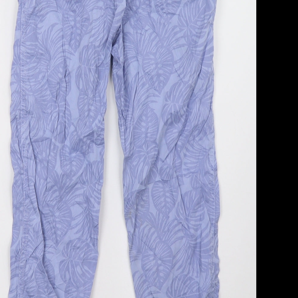 Womens UK Size 8 Marks and Spencer Regular Fit  Purple Trousers
