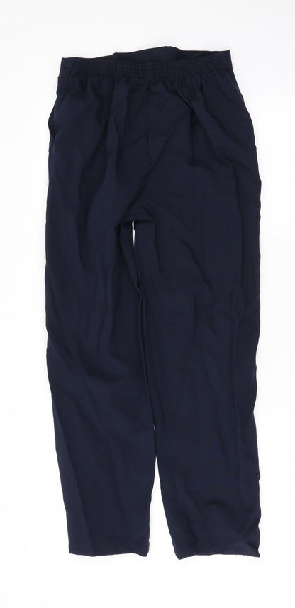 Womens UK Size 12 Preworn Regular Fit  Blue Trousers