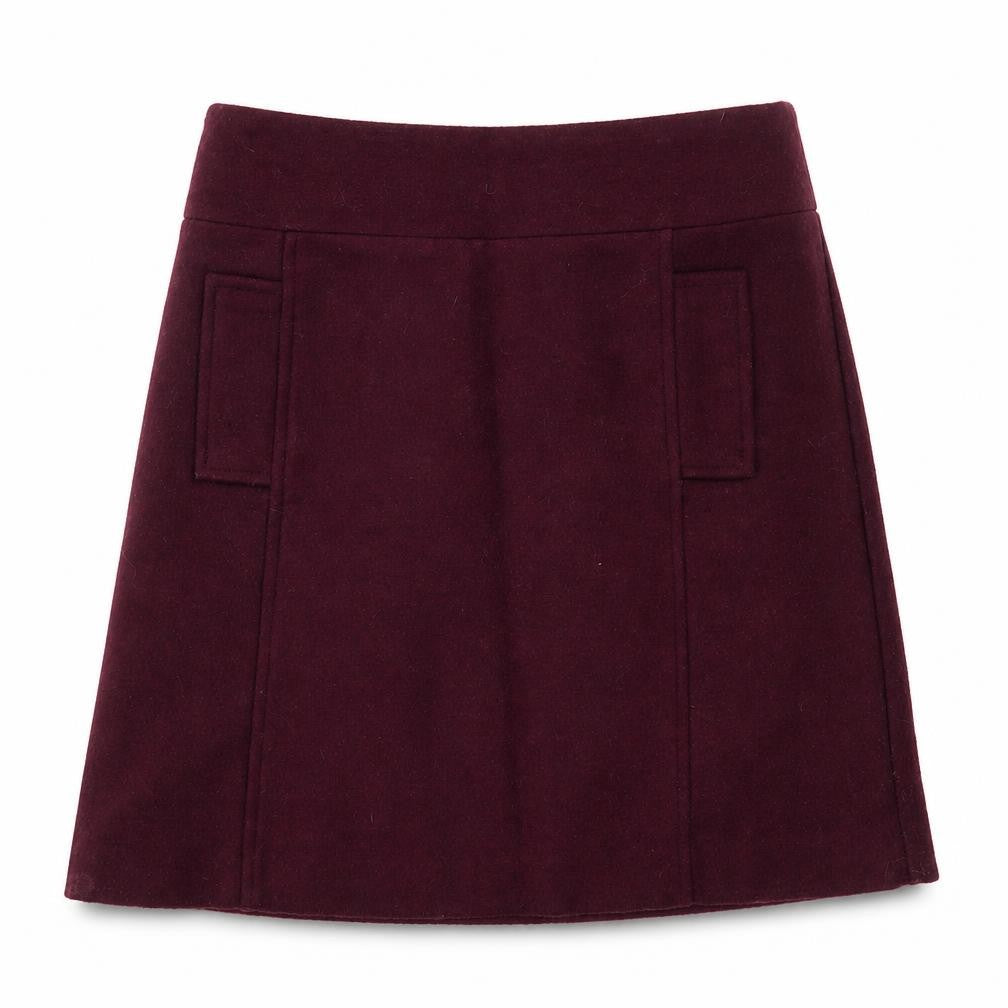 Womens UK Size 8 Papaya Mini  Skirt