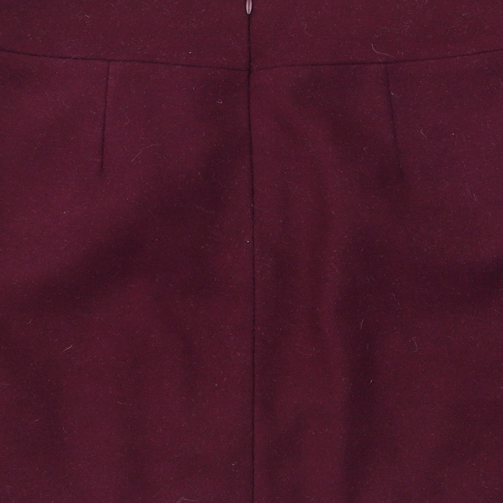 Papaya Womens Purple   Mini Skirt Size 8