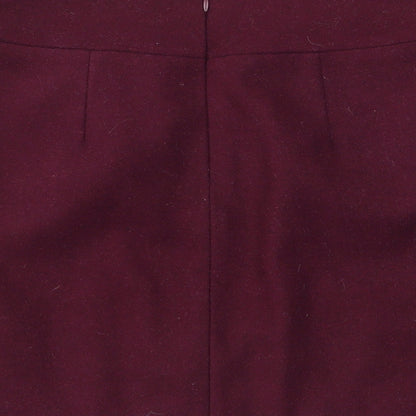 Papaya Womens Purple   Mini Skirt Size 8