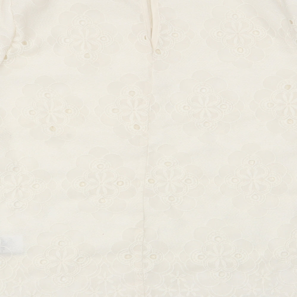 NEXT Womens White   Basic Blouse Size 10