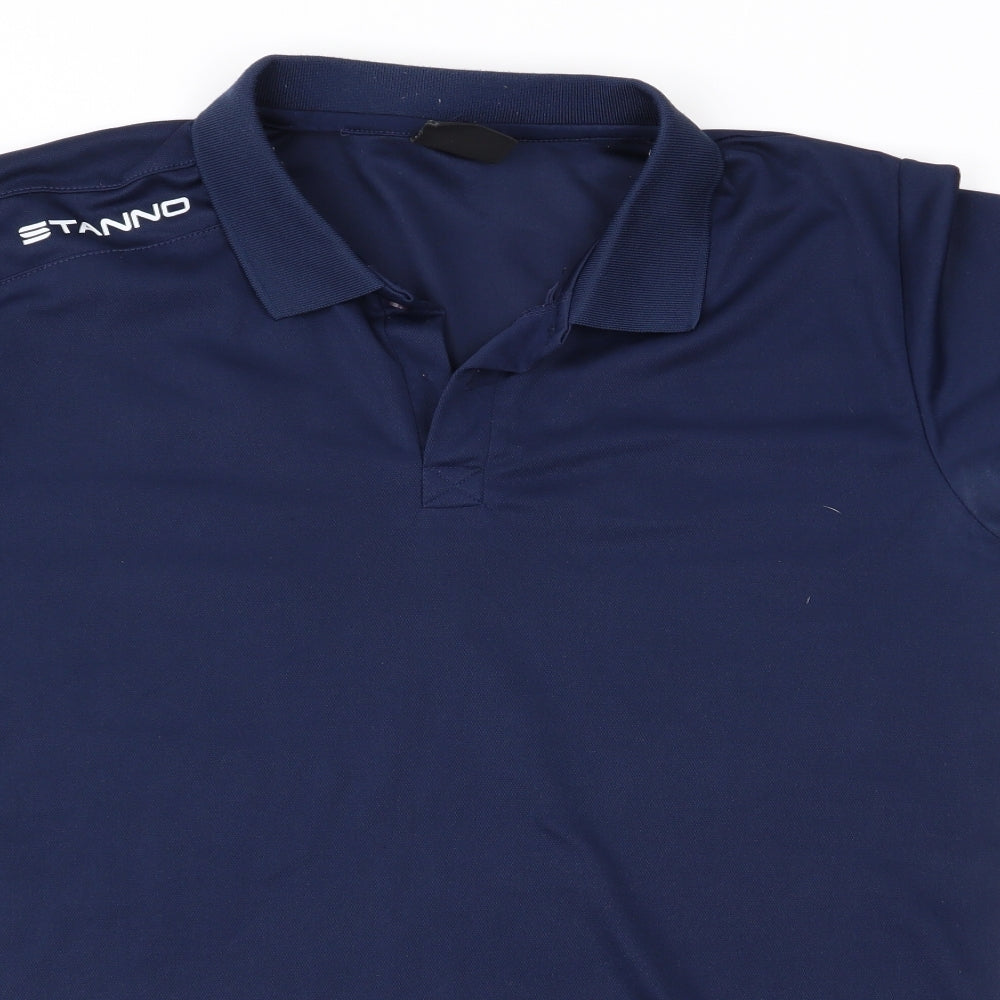 Stanno Mens Blue    Polo Size M