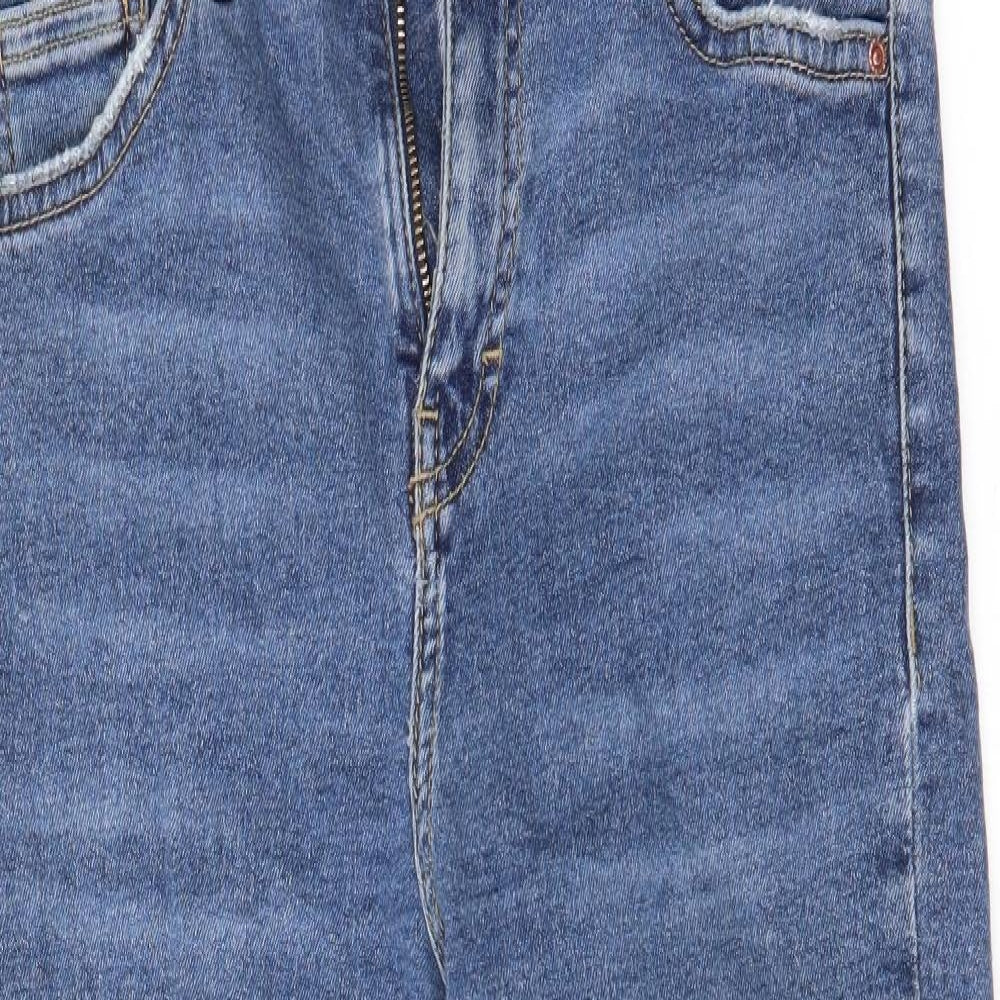 Topshop Womens Blue   Skinny Jeans Size 28 L30 in