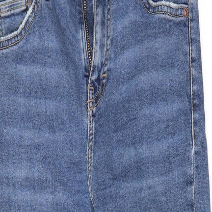 Topshop Womens Blue   Skinny Jeans Size 28 L30 in