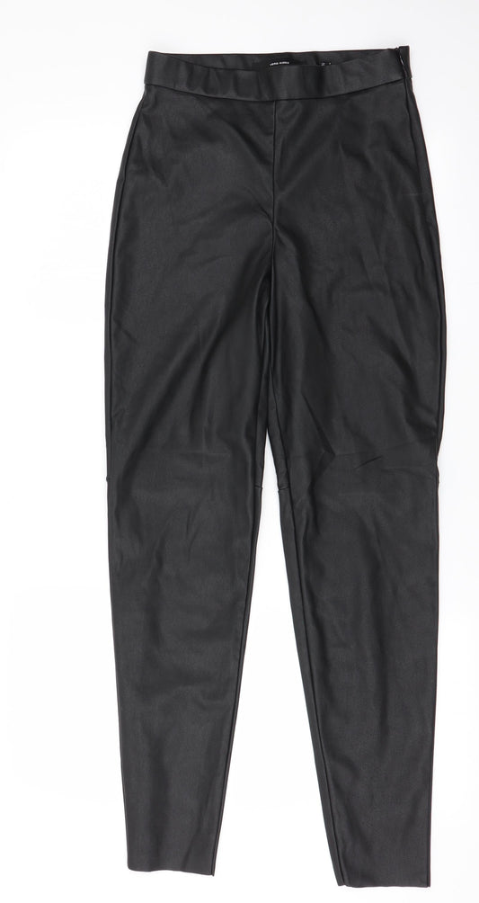 Womens UK Size S VERO MODA Regular Fit  Black Trousers
