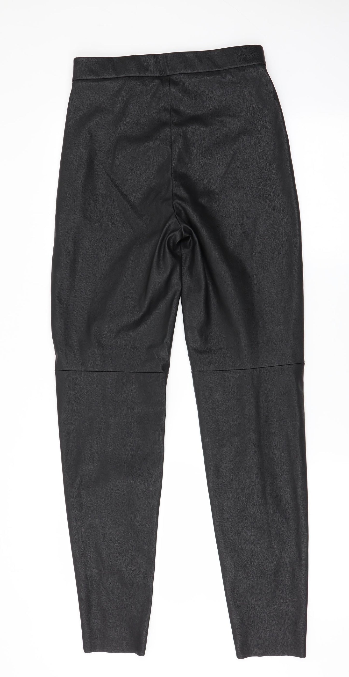 Womens UK Size S VERO MODA Regular Fit  Black Trousers