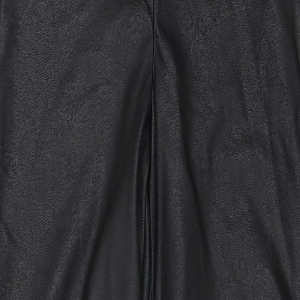 Womens UK Size S VERO MODA Regular Fit  Black Trousers