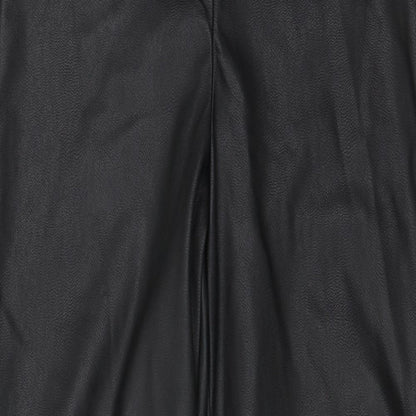 Womens UK Size S VERO MODA Regular Fit  Black Trousers
