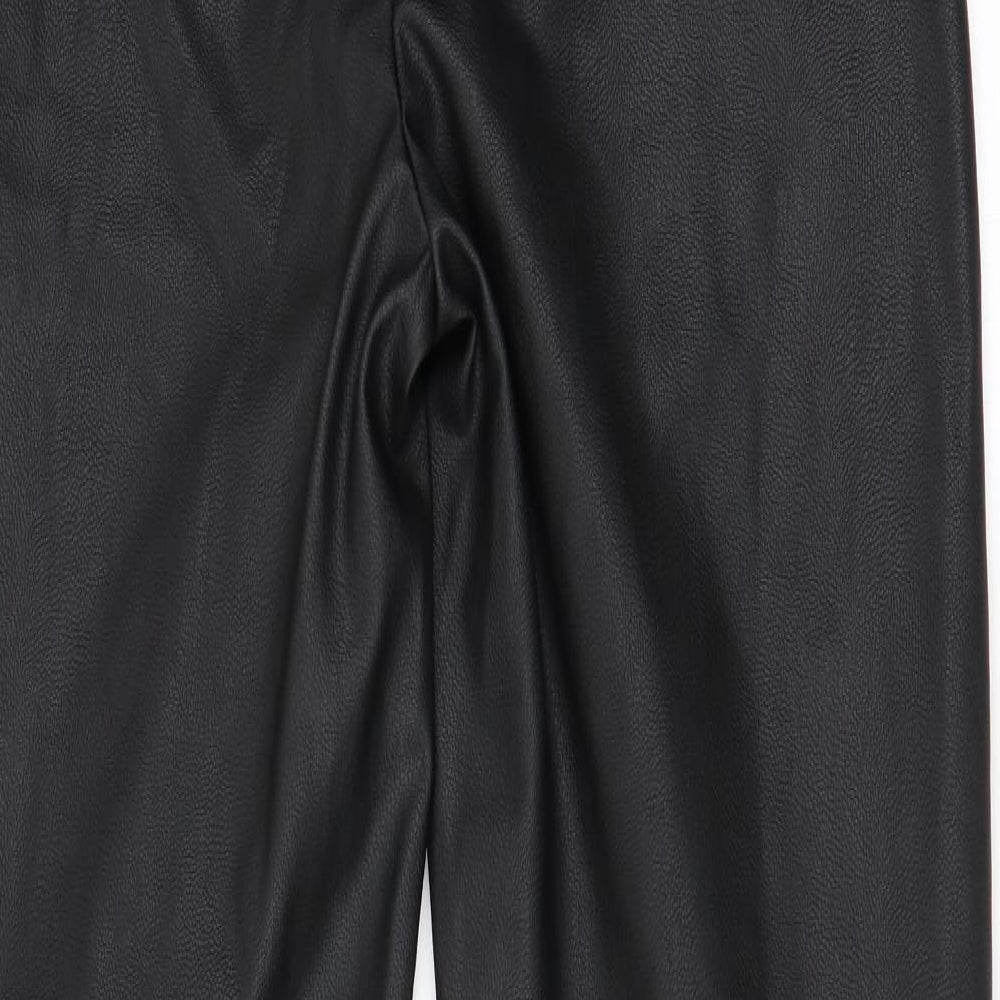 Womens UK Size S VERO MODA Regular Fit  Black Trousers