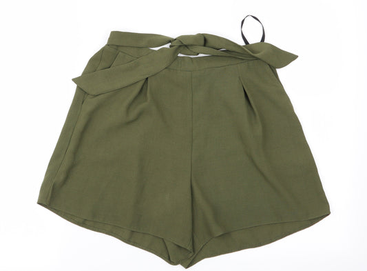 Dorothy Perkins Womens Green   Culotte Shorts Size 8