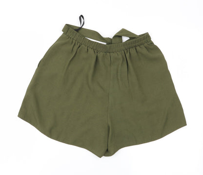 Dorothy Perkins Womens Green   Culotte Shorts Size 8