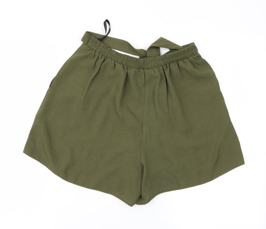Dorothy Perkins Womens Green   Culotte Shorts Size 8