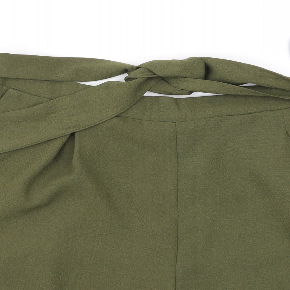 Dorothy Perkins Womens Green   Culotte Shorts Size 8