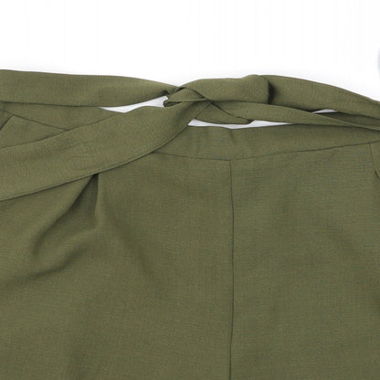 Dorothy Perkins Womens Green   Culotte Shorts Size 8
