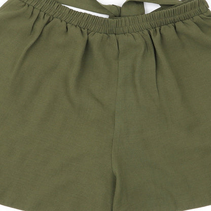 Dorothy Perkins Womens Green   Culotte Shorts Size 8