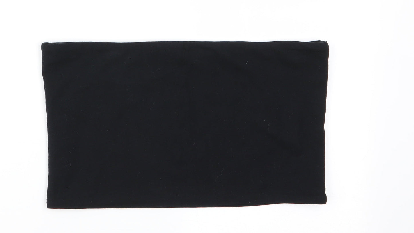 Womens UK Size 14 Topshop Black Basic Tank