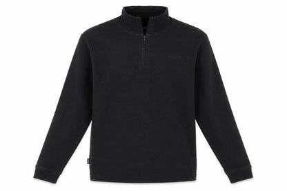 Front view of Campri boys’ black jumper, size 11-12, years