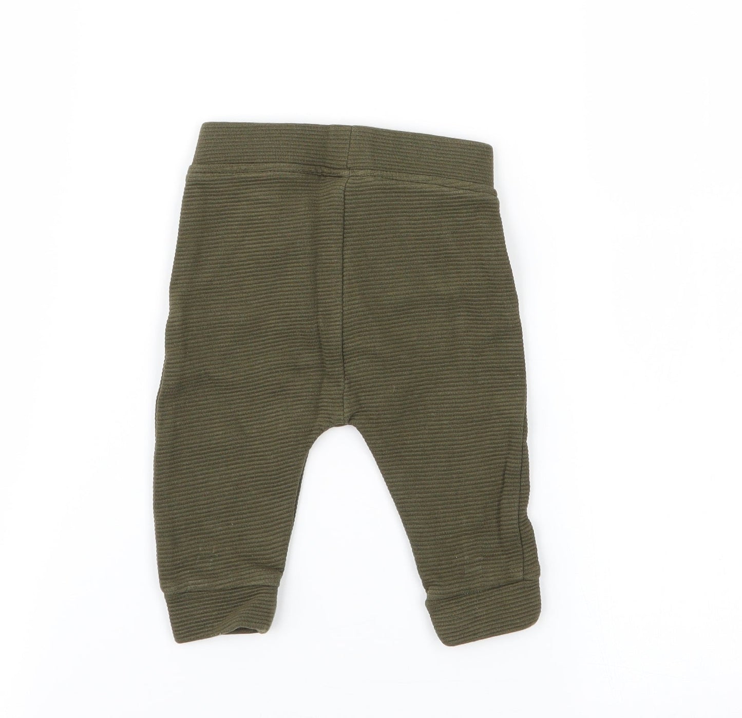 George Baby Green   Jogger Trousers Size 0-3 Months
