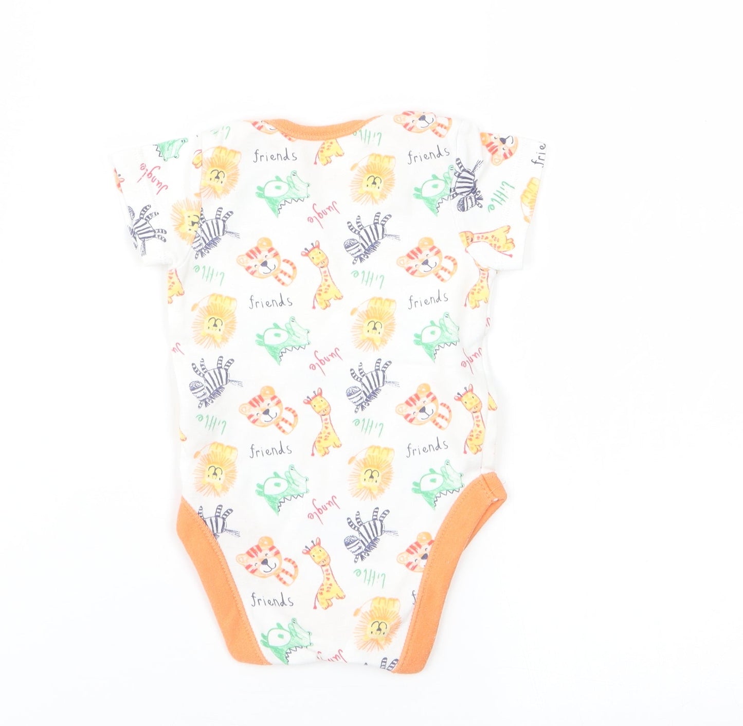 George Baby Multicoloured   Babygrow One-Piece Size 3-6 Months