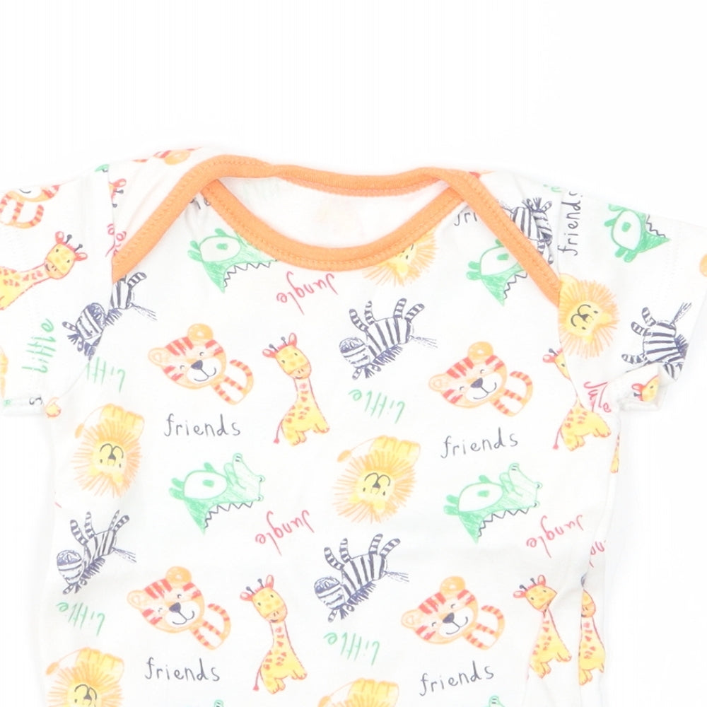 George Baby Multicoloured   Babygrow One-Piece Size 3-6 Months