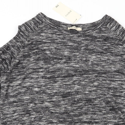 Womens UK Size 14 Papaya Grey Pullover Jumper