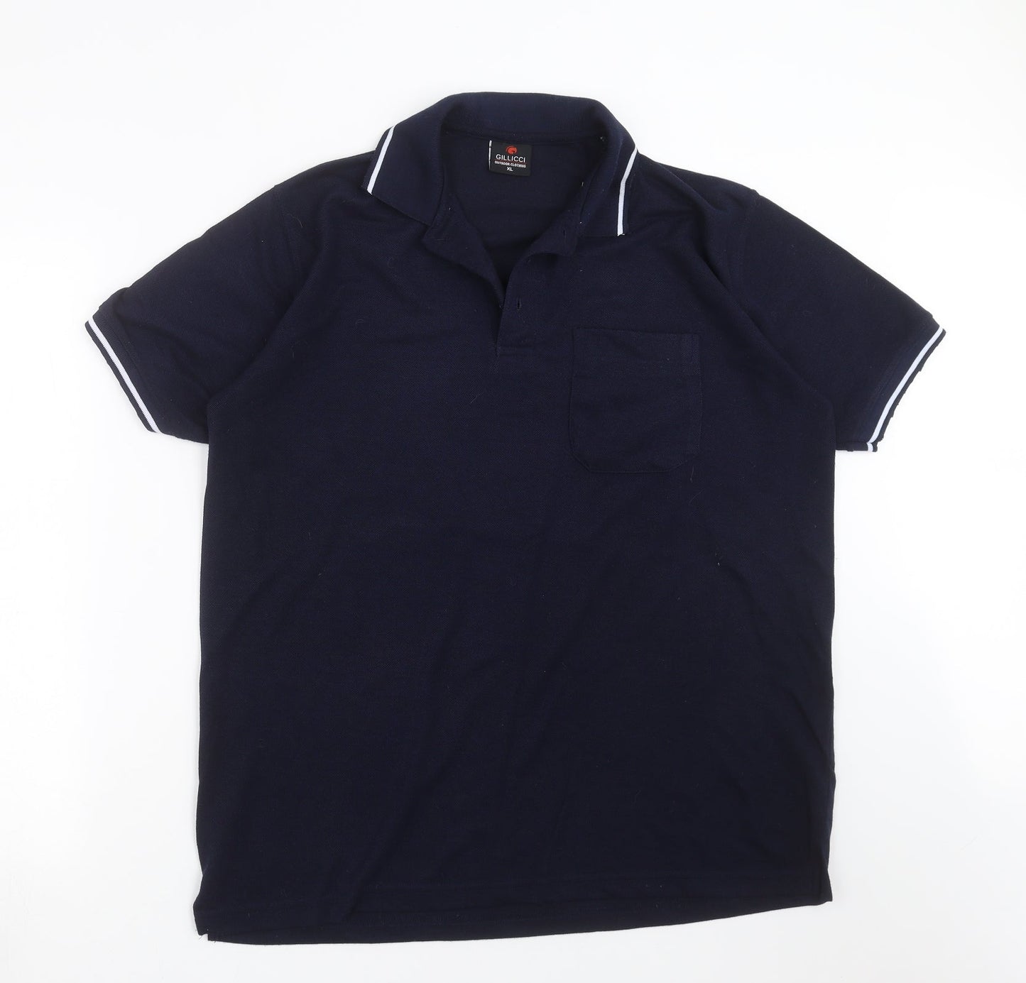Gillicci Mens Blue    Polo Size XL