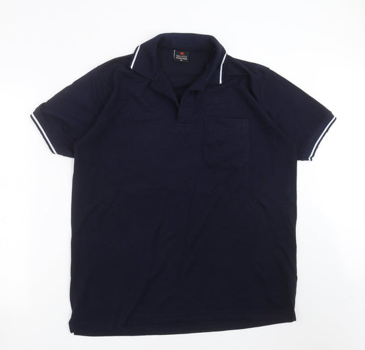 Gillicci Mens Blue    Polo Size XL